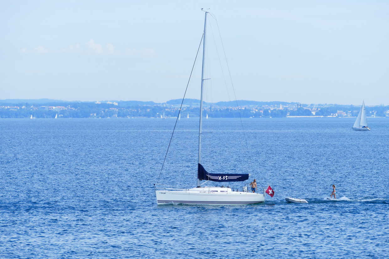 26. Le lac de Constance- sur le ferry vers Friedrichshafen