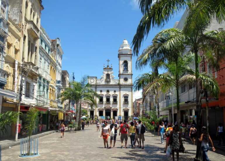 26. Recife, le quartier Santo Antonio
