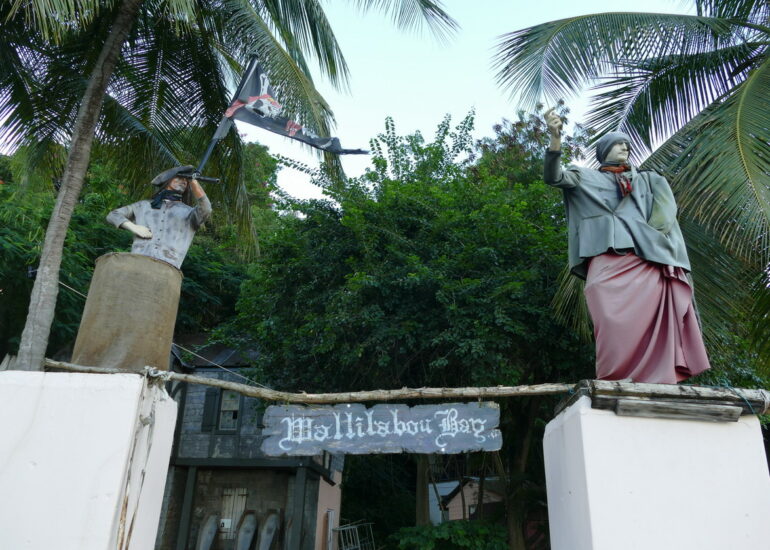 26. Wallilabou, reliques du tournage de Pirate des Caraïbes