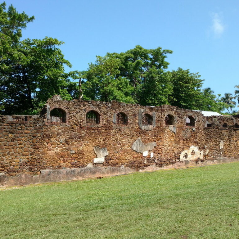 26. Île Royale, l'enceinte du pénitencier
