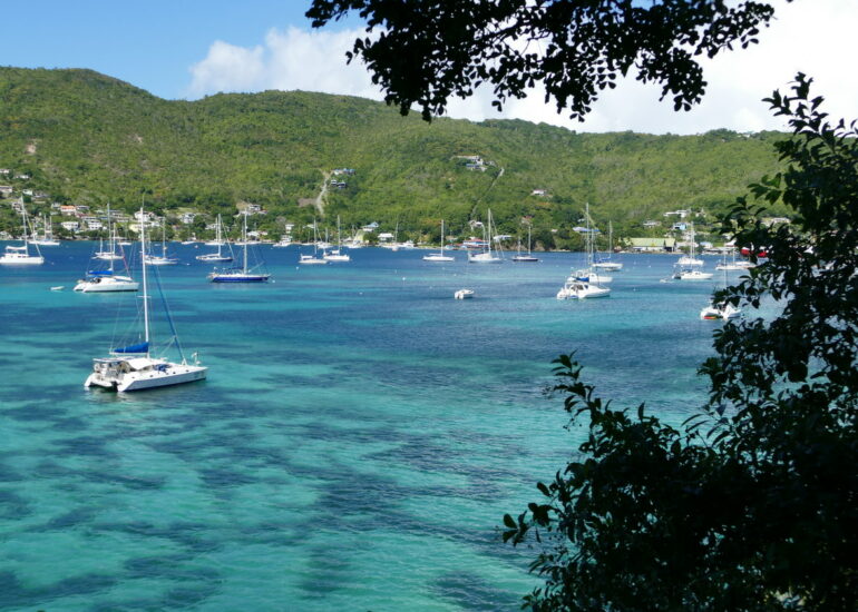 27. Bequia, Admiralty bay, le sentier de la princesse Margaret
