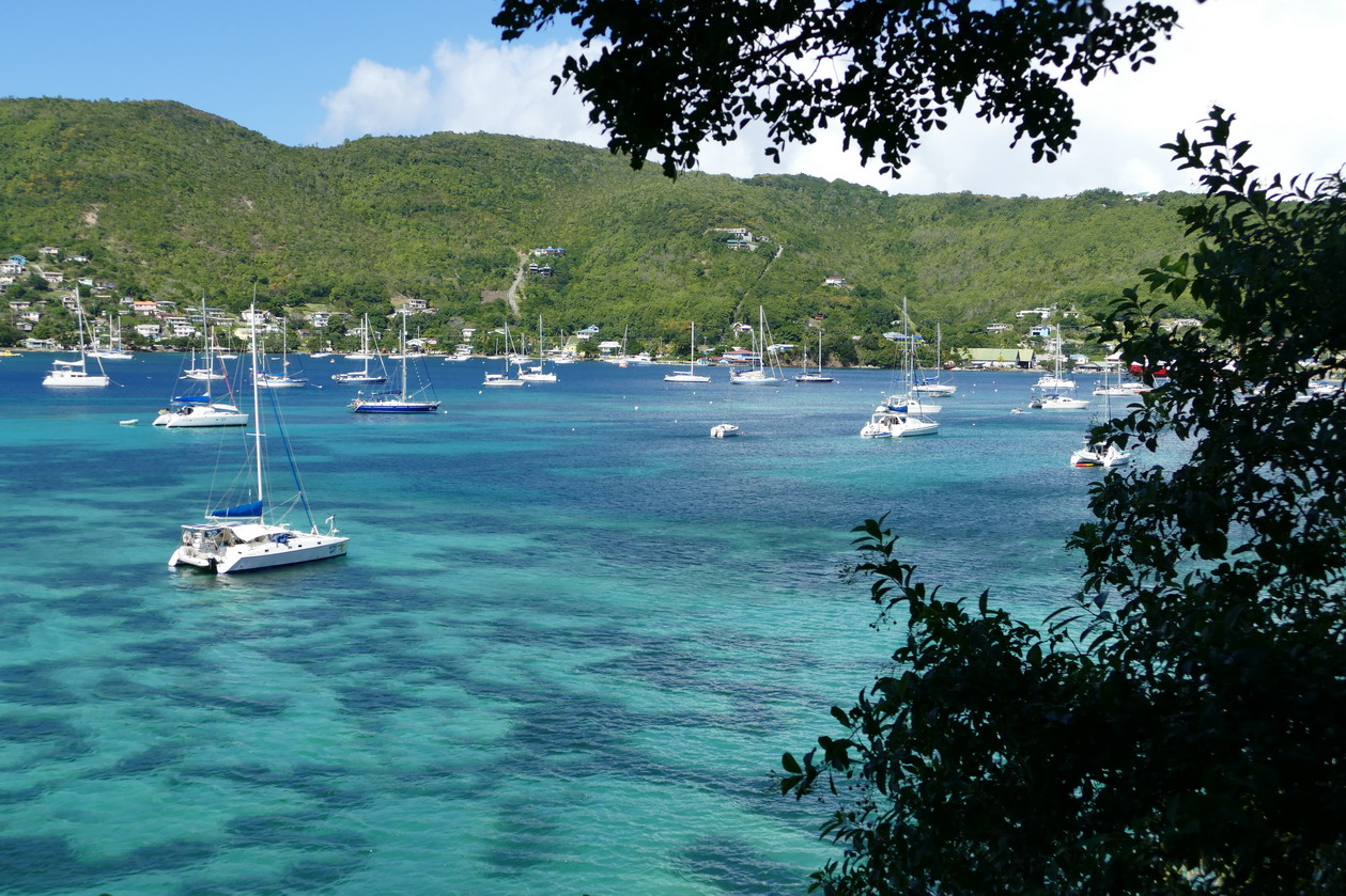 27. Bequia, Admiralty bay, le sentier de la princesse Margaret