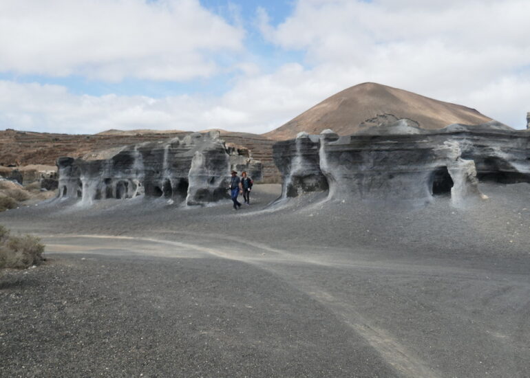 27. Lanzarote, paysage d'érosion