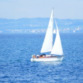 27. Le lac de Constance- sur le ferry vers Friedrichshafen