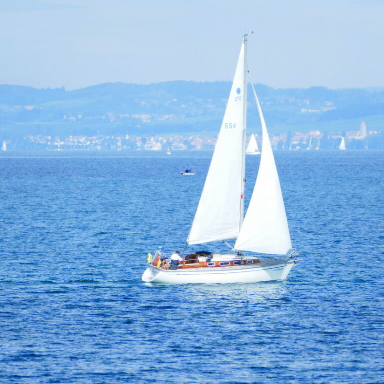 27. Le lac de Constance- sur le ferry vers Friedrichshafen