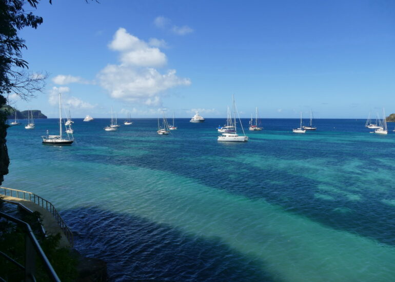 28. Bequia, Admiralty bay, le sentier de la princesse Margaret
