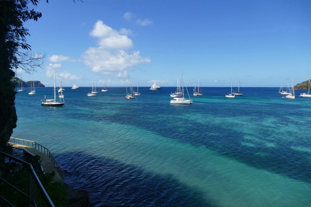 28. Bequia, Admiralty bay, le sentier de la princesse Margaret