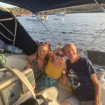 28. La cala Bassa, à l'ouest de Sant Antoni, toujours très encombrée