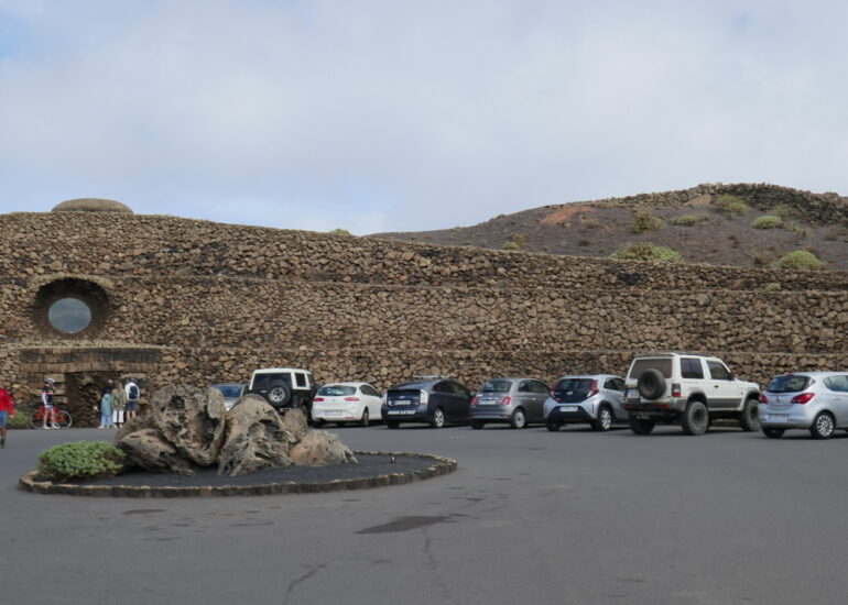 28. Lanzarote, le mirador del Rio, d'où on surplombe l'île de La Graciosa