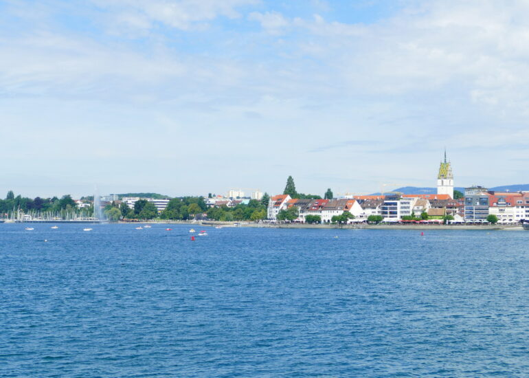 28. Le lac de Constance- sur le ferry vers Friedrichshafen