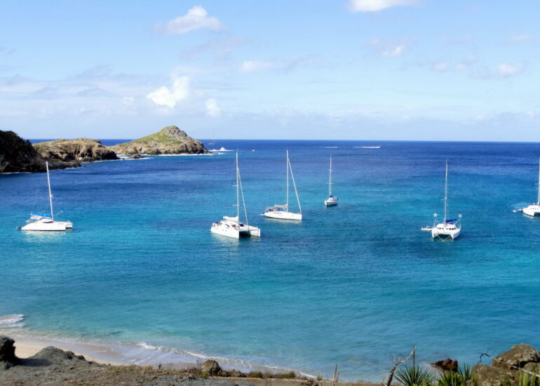28. St Barth, l'anse de Colombier