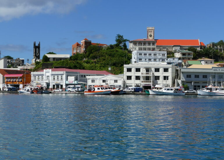 28. St George's harbour, the Carenage
