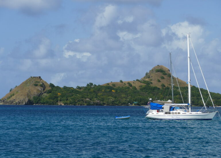 28. Ste Lucie, Rodney bay, Pigeon island avec ses 2 bosses