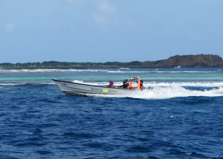 29. Bateau de police en patrouille