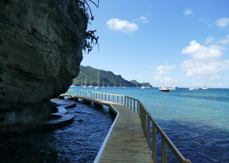 29. Bequia, Admiralty bay, le sentier de la princesse Margaret