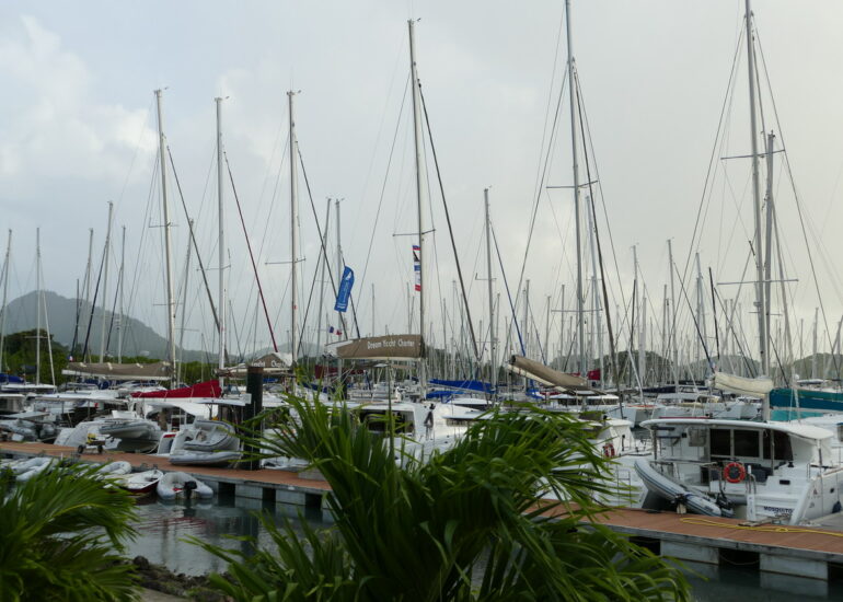 29. La Martinique, la marina du Marin