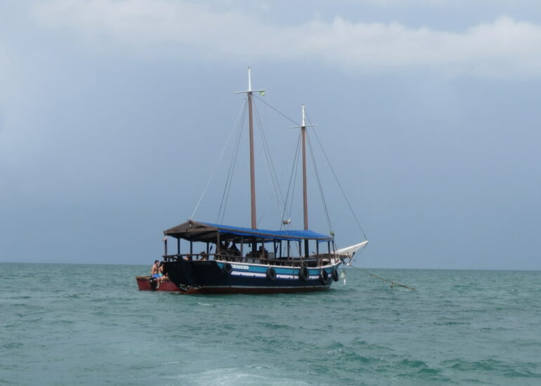 30. Baia de Todos os Santos, notre bateau d'un jour