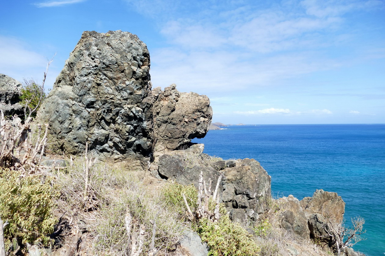 30. St Barth, la côte sauvage au NW