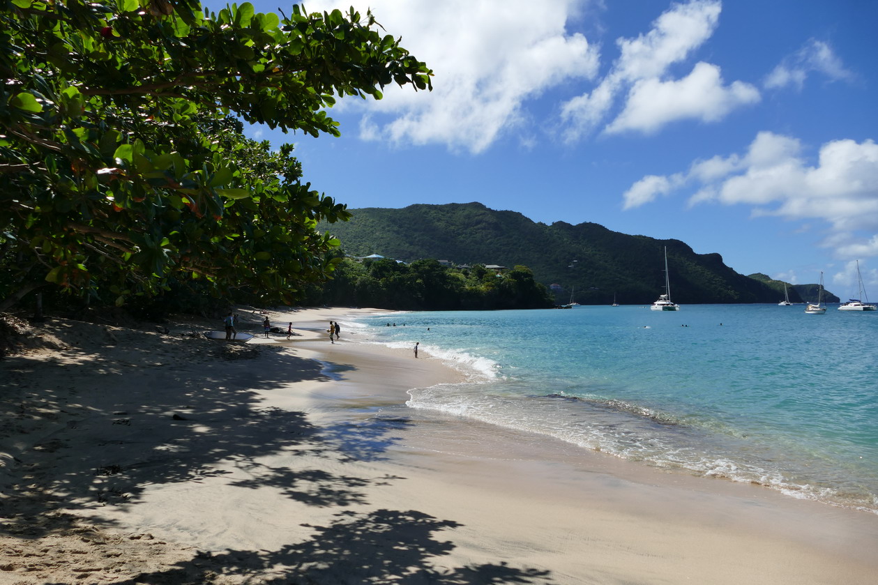 31. Bequia, Admiralty bay, Princess Margaret beach