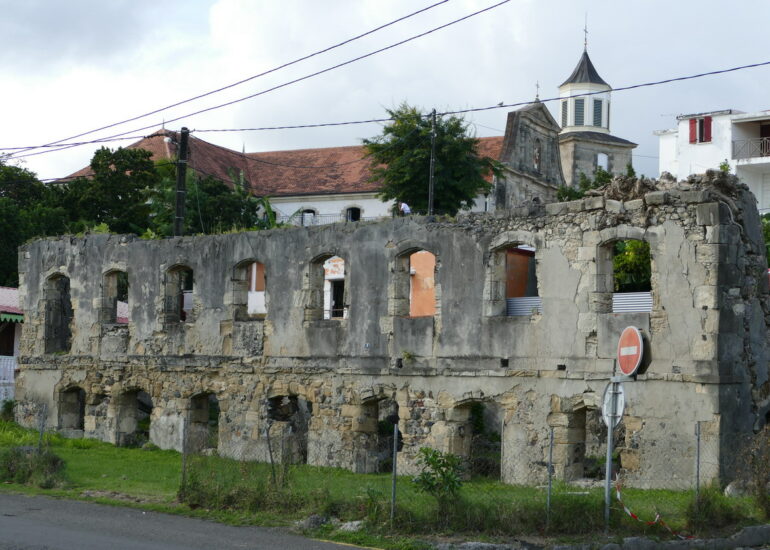 31. La Martinique, le Marin, l'ancienne caserne de pompiers