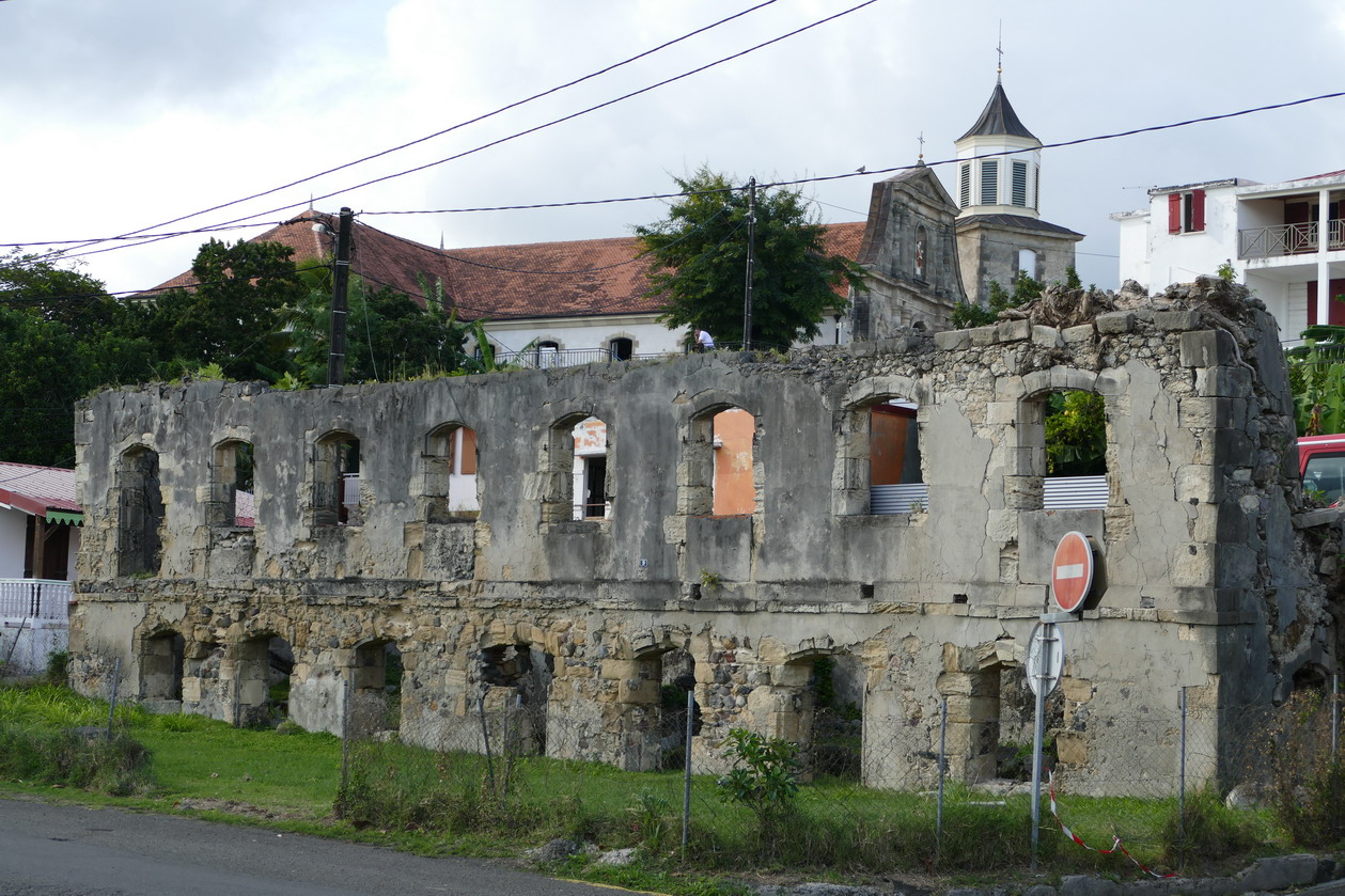 31. La Martinique, le Marin, l'ancienne caserne de pompiers