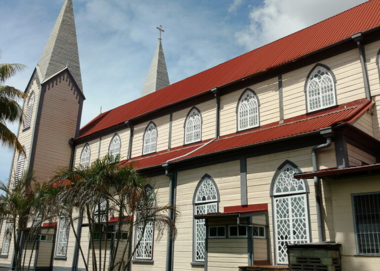 31. Paramaribo, l'église Sint Rosa