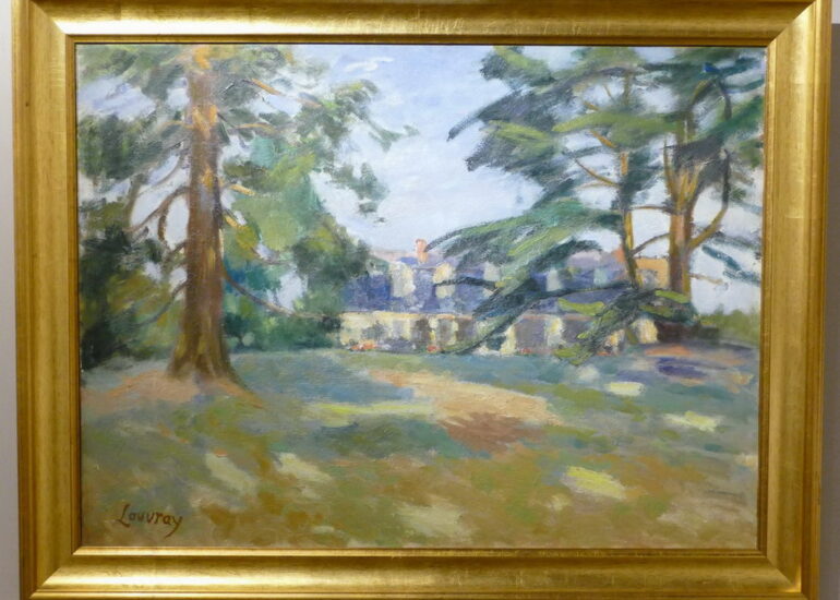31. St François, le musée des Beaux-Arts tableau post-impressionniste