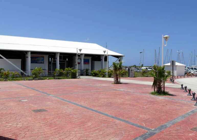 32. Marie-Galante ; Grand-Bourg, la gare maritime