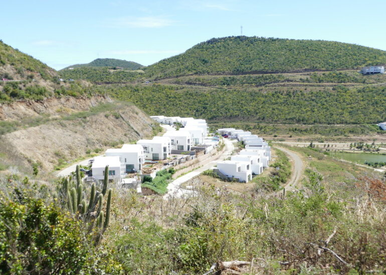 32. Sint Maarten, Philipsburg ; pas vraiment enthousiasmante cette architecture