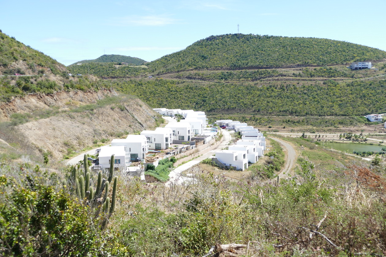 32. Sint Maarten, Philipsburg ; pas vraiment enthousiasmante cette architecture