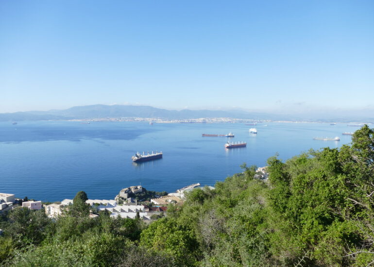 33. Gibraltar, sur le rocher