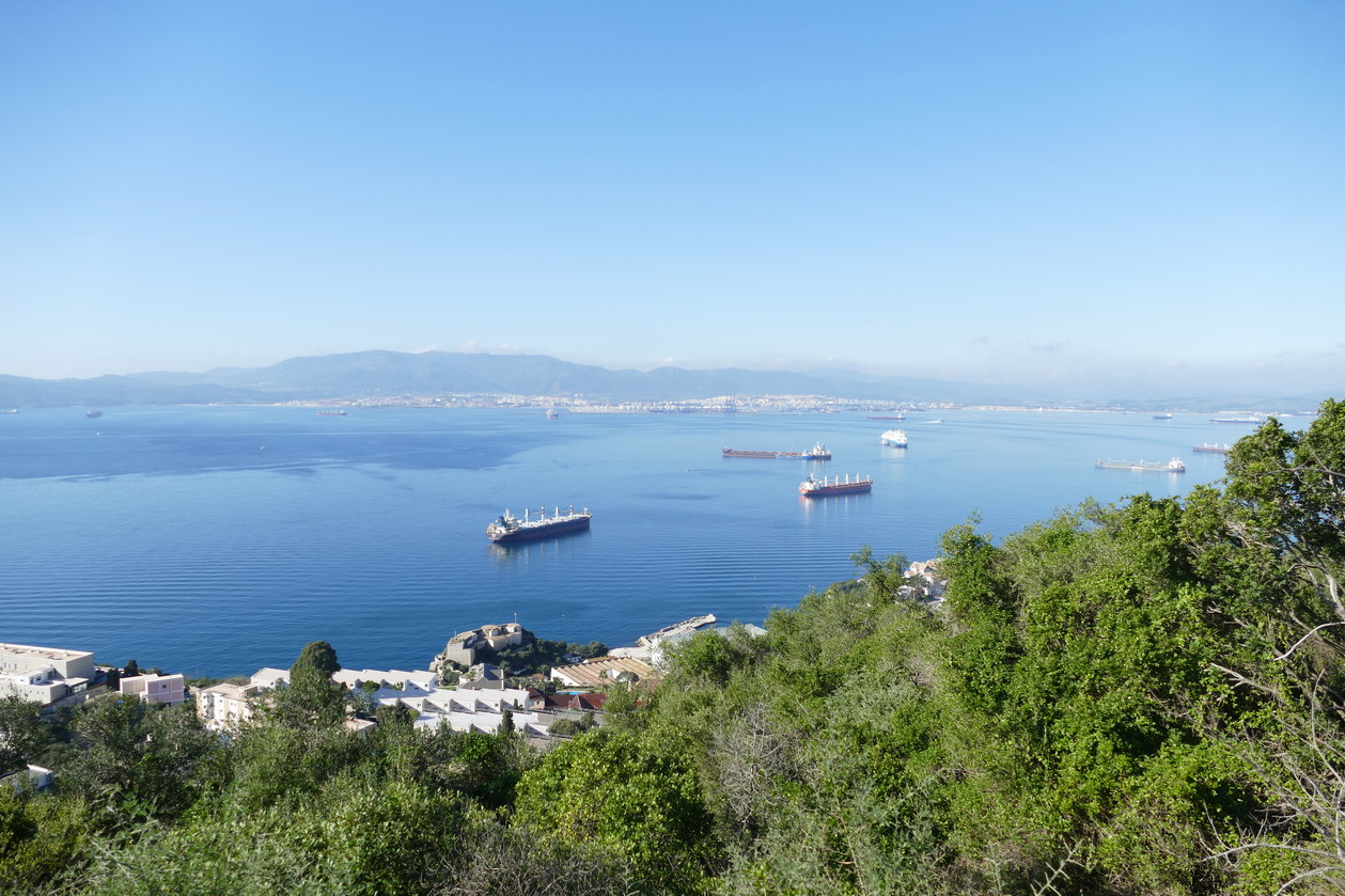 33. Gibraltar, sur le rocher