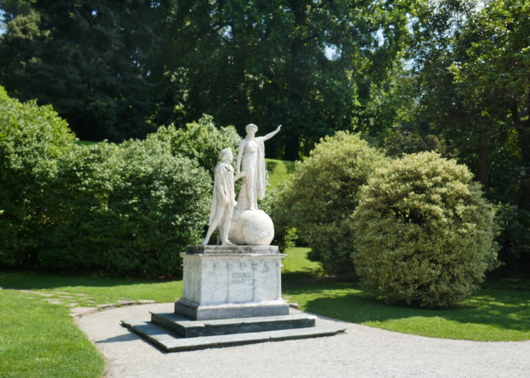 33. Lac de Côme, Bellaghio, les jardins de la villa Melzi