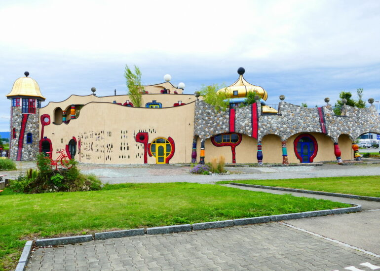 33. Le lac de Constance - Rorschach, Markthalle Hundertwasser