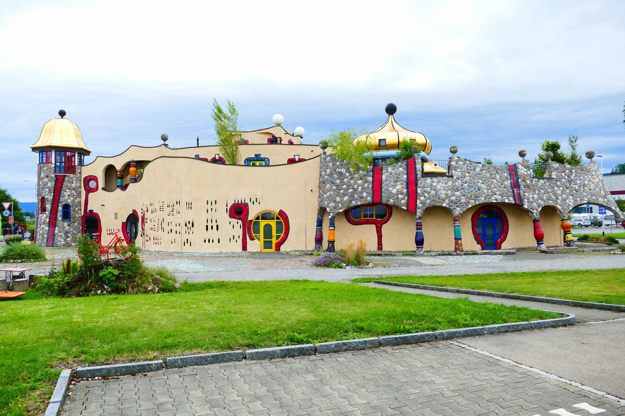 33. Le lac de Constance - Rorschach, Markthalle Hundertwasser