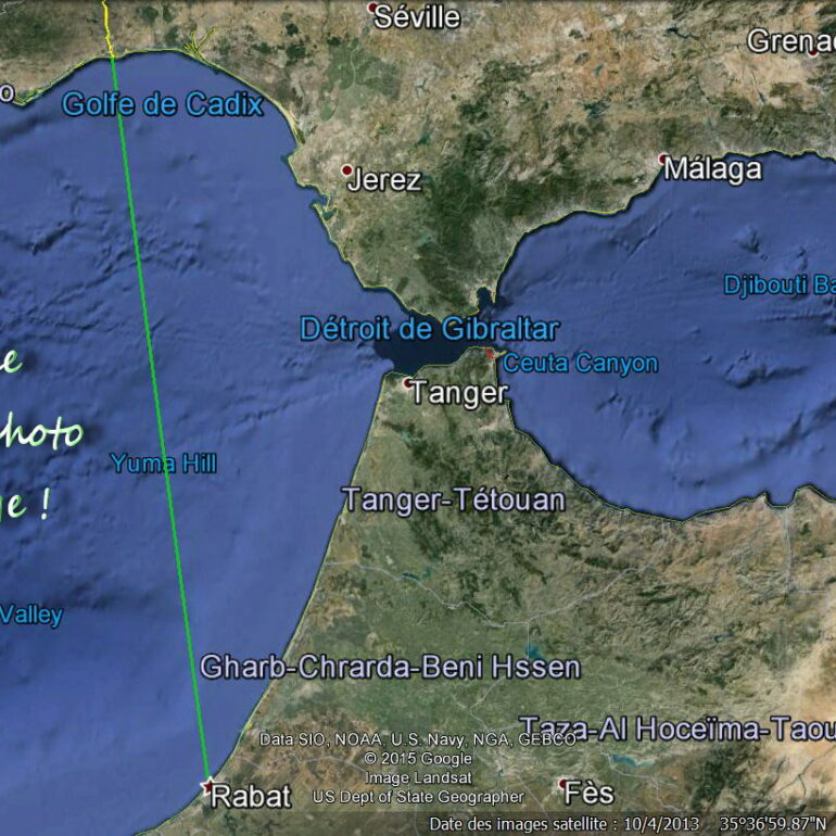 34. Du rio Guadiana vers Rabat au Maroc