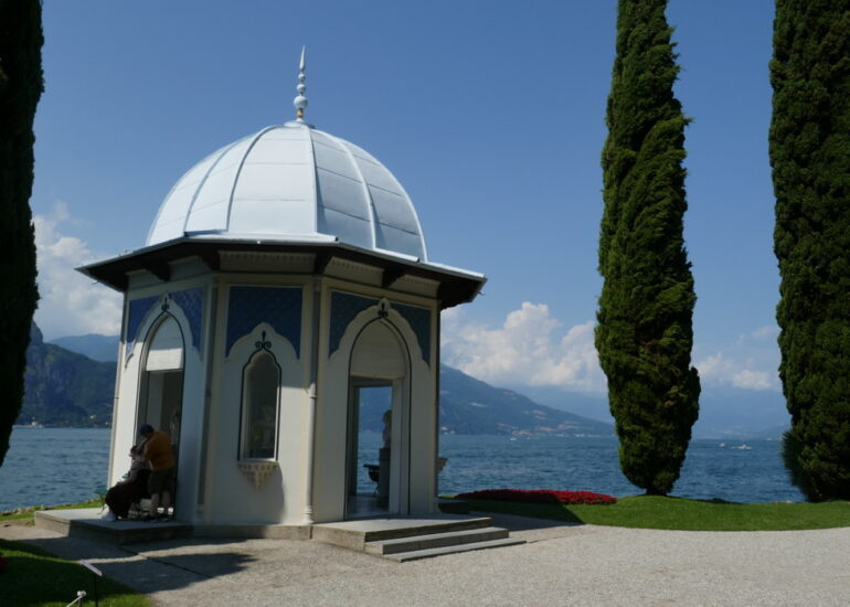 34. Lac de Côme, Bellaghio, les jardins de la villa Melzi