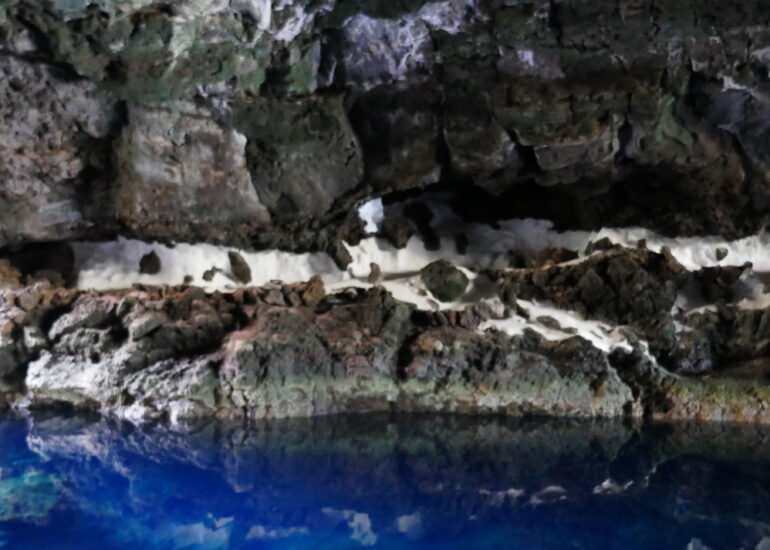 34. Lanzarote, los Jameos del Agua, des cavernes souterraines