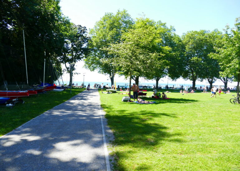 34. Le lac de Constance - sur la rive nord