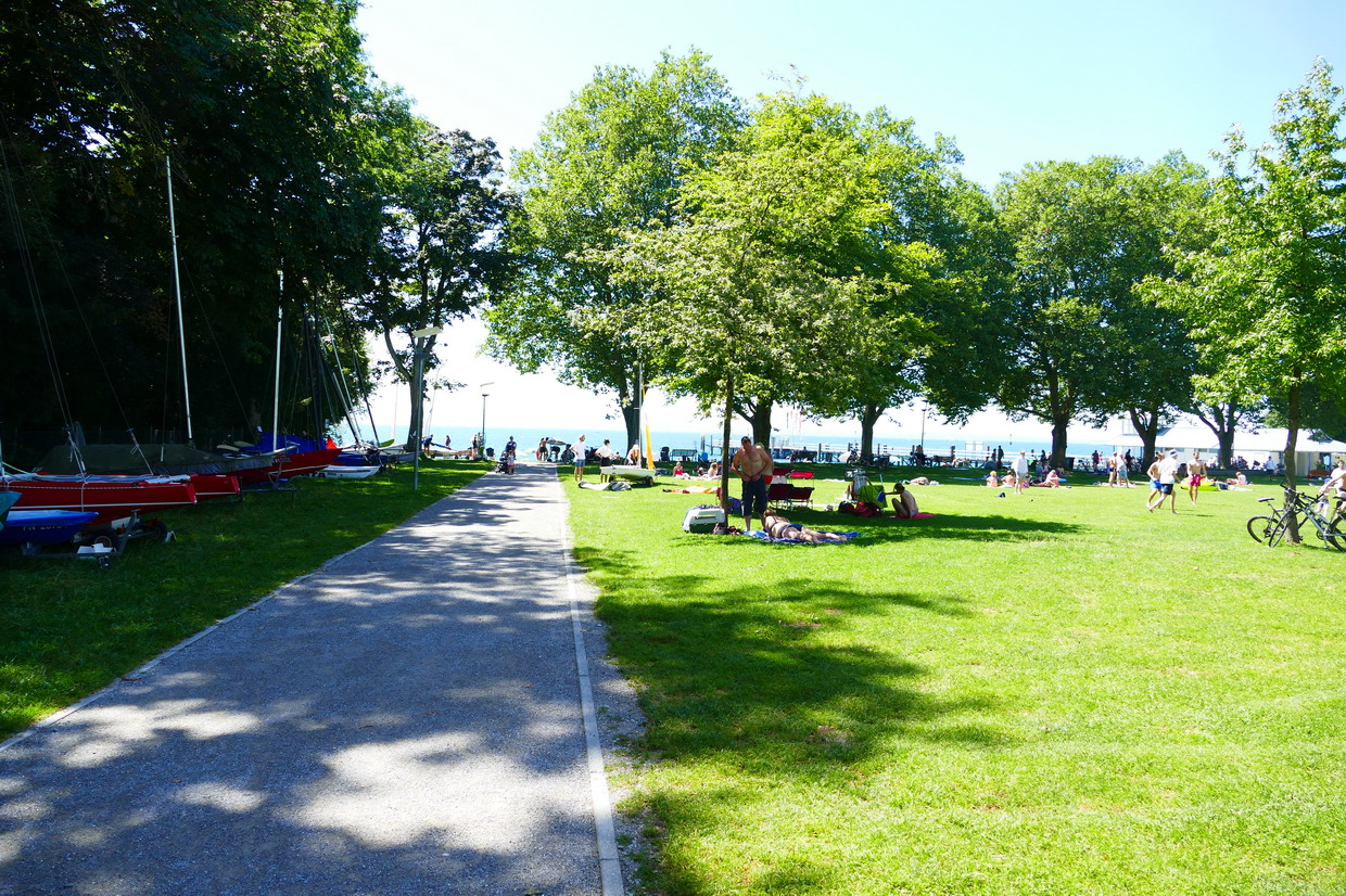 34. Le lac de Constance - sur la rive nord