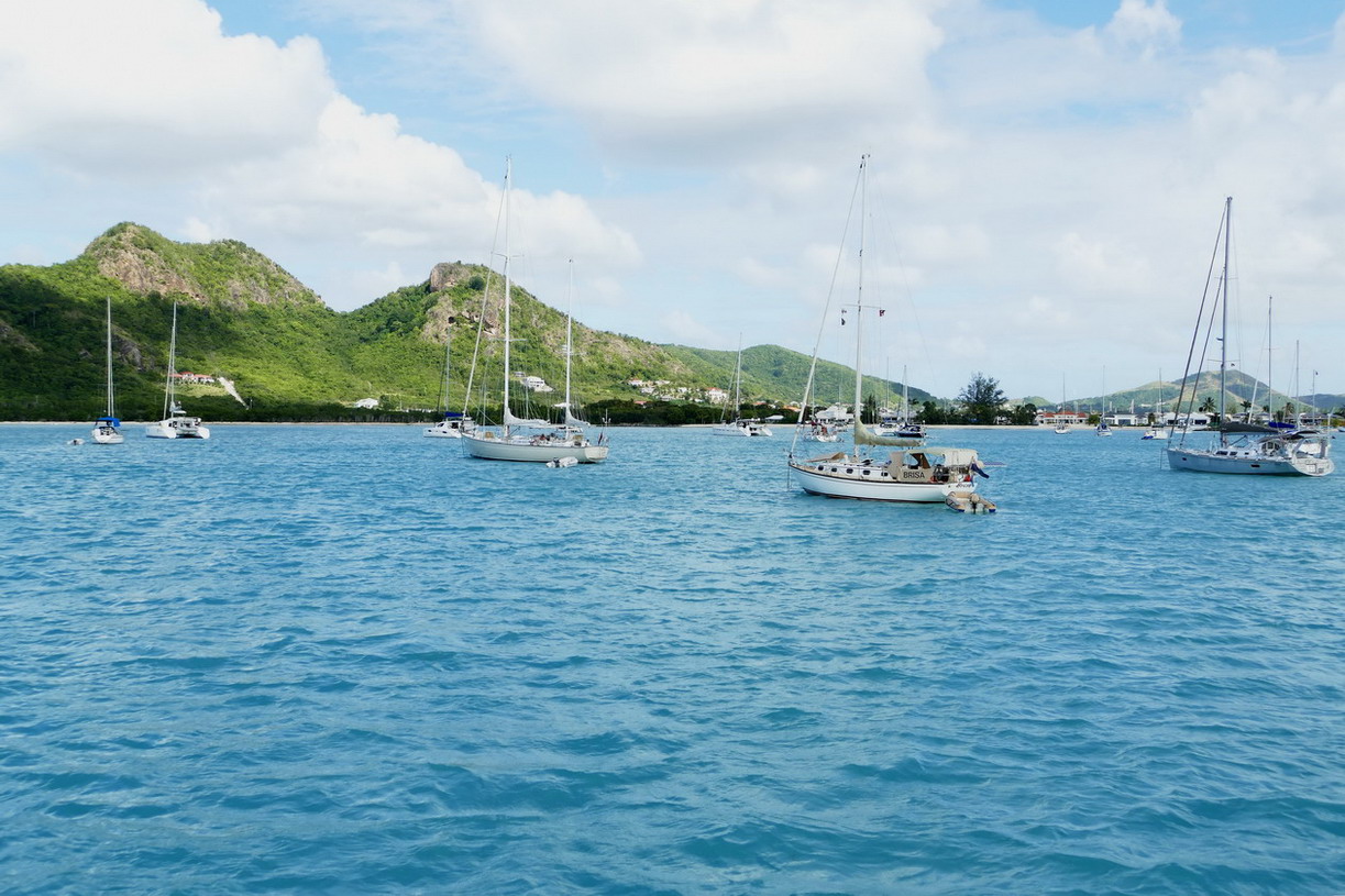 34. Le mouiillage de Jolly harbour