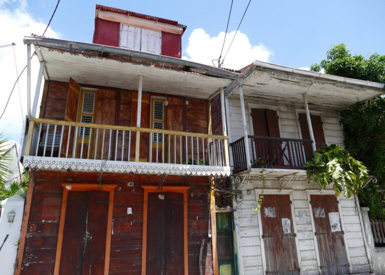 34. Marie-Galante ; Grand-Bourg, maisons du temps d'avant