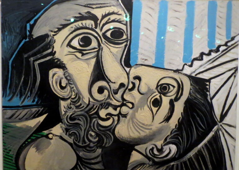 34. Picasso, expo à la Caixa cultural de Rio, le baiser