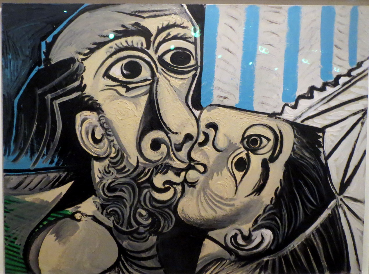 34. Picasso, expo à la Caixa cultural de Rio, le baiser