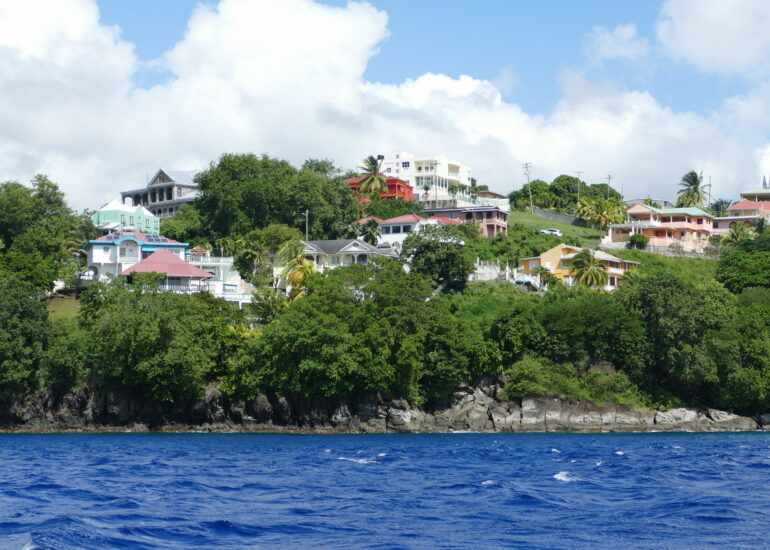 34. St Vincent, les villas huppées de Cane garden