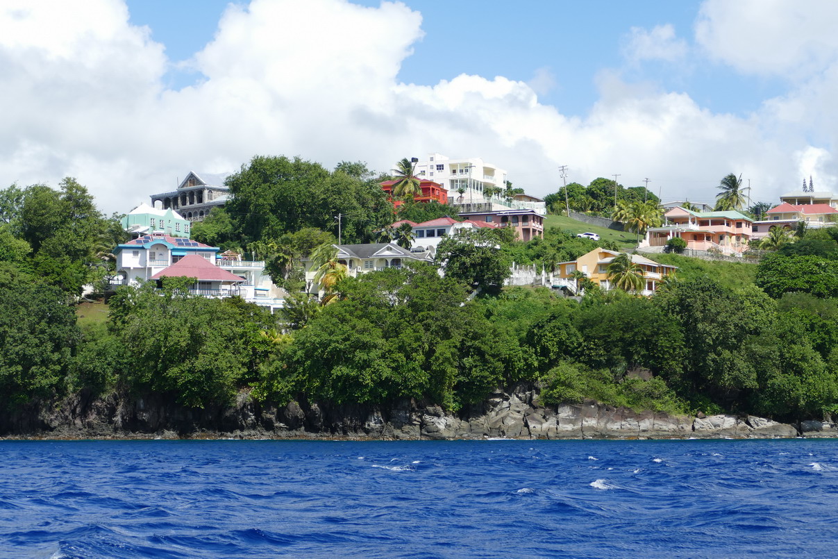 34. St Vincent, les villas huppées de Cane garden