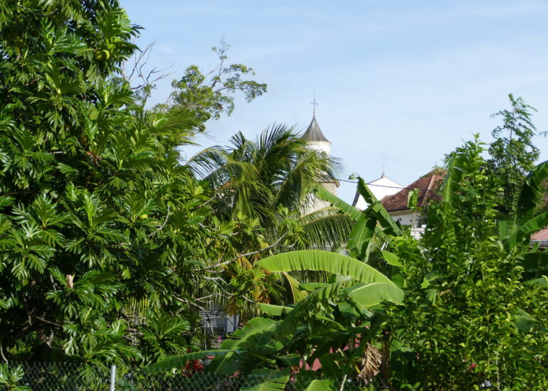 35. La Martinique, l'église du Marin