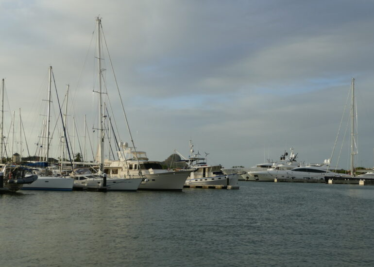 35. Ste Lucie, Rodney bay, la marina IGY