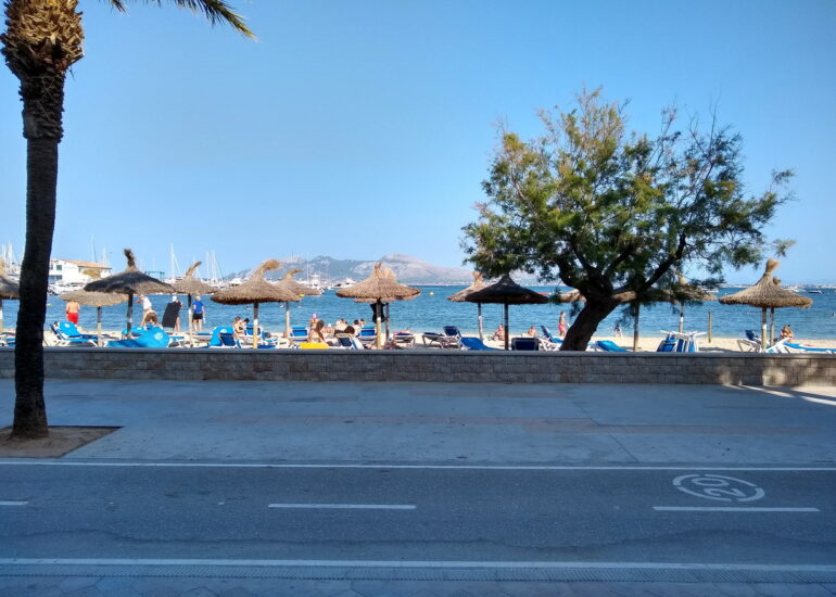 36. Pollença, la plage