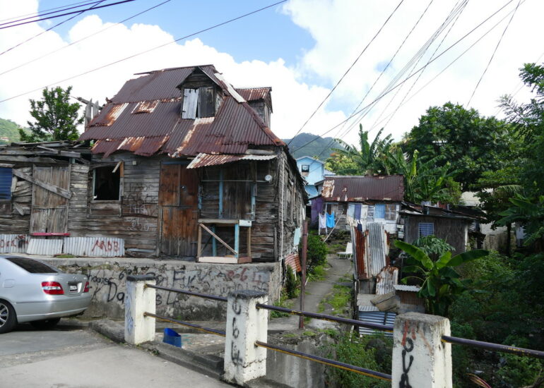 36. Soufriere, quartier pauvre